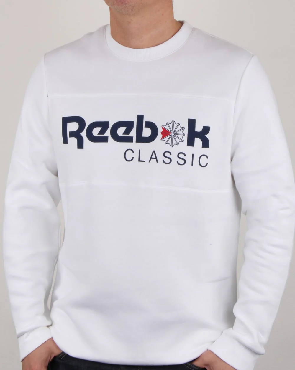 Reebok Iconic Crew Sweat White