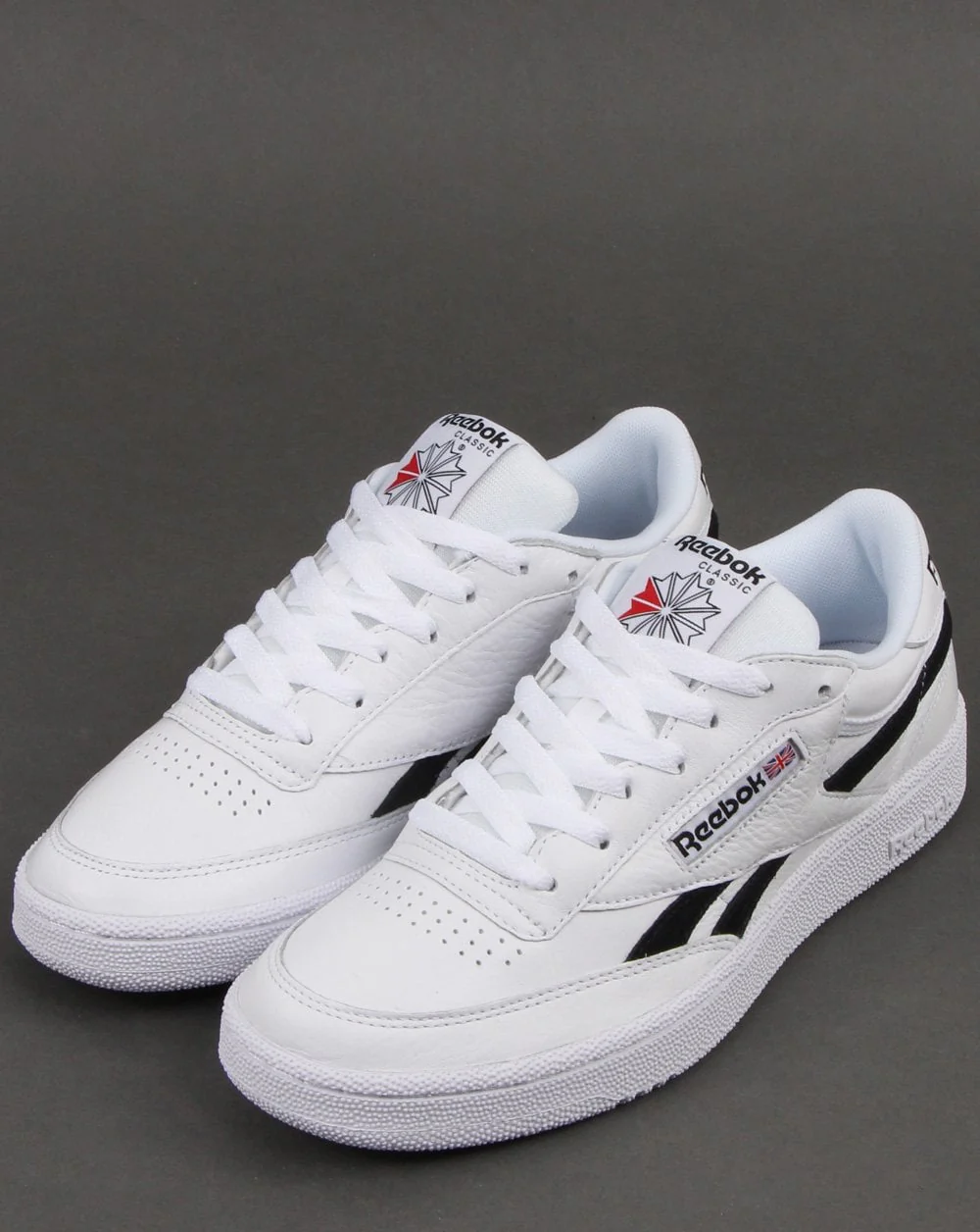 Reebok Revenge Plus Trainers White/black - Image 3