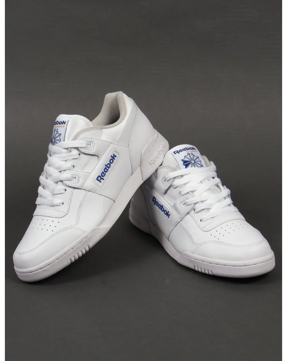 Reebok Workout Plus Trainers White - Image 3