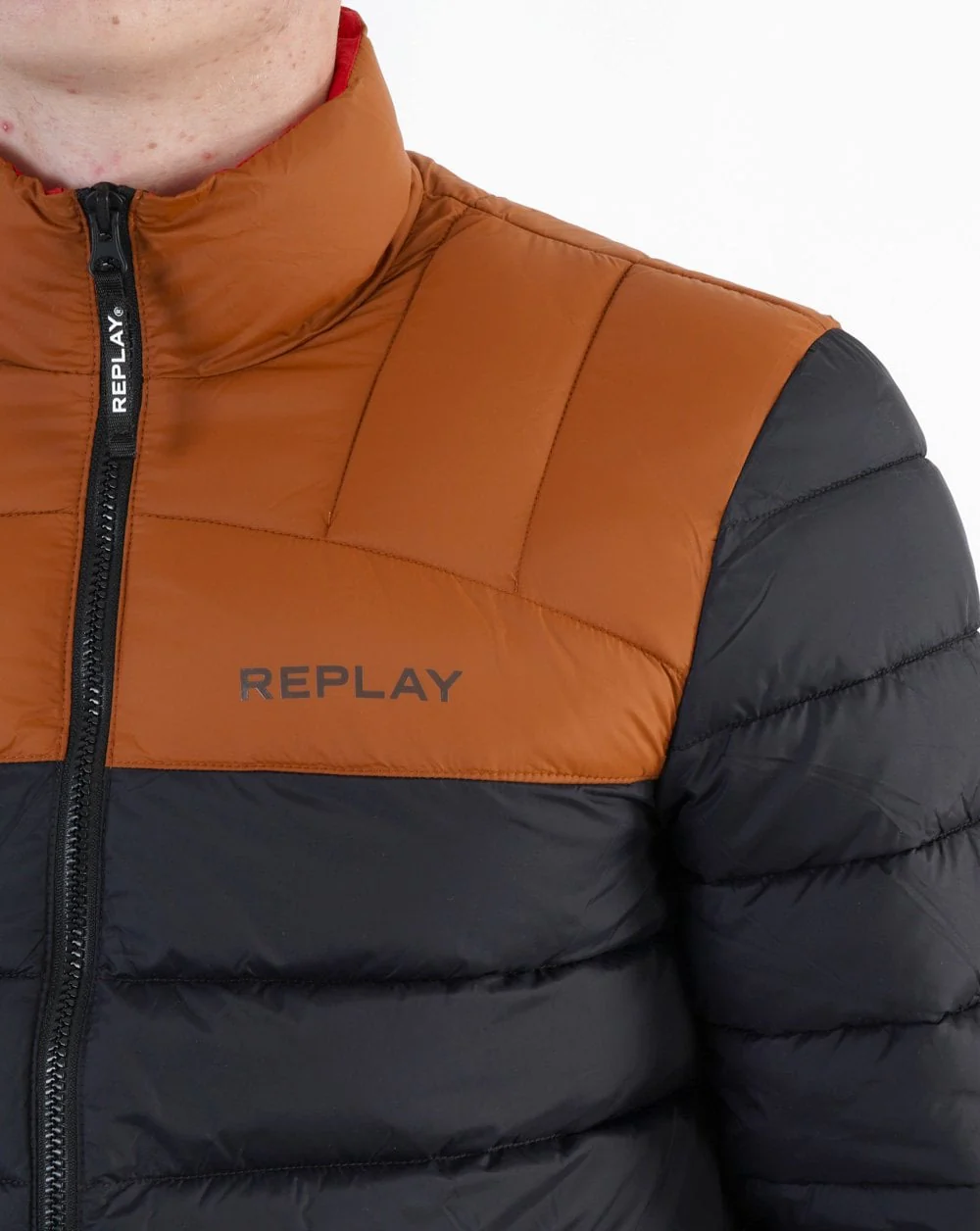 Replay Quilted Jacket Blackboard - Image 3