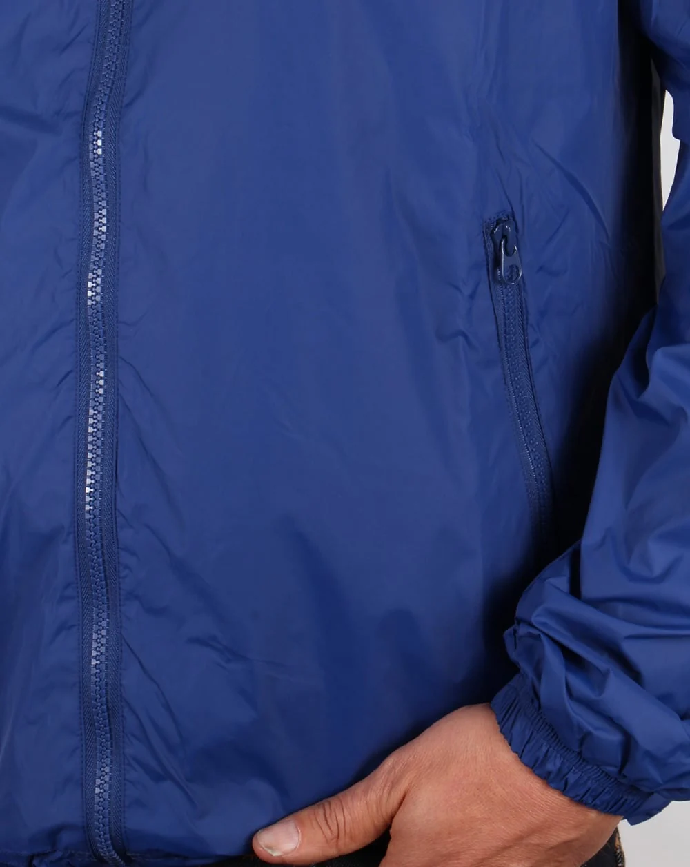 Robe Di Kappa Anfield Hooded Jacket Royal Blue/Red - Image 4