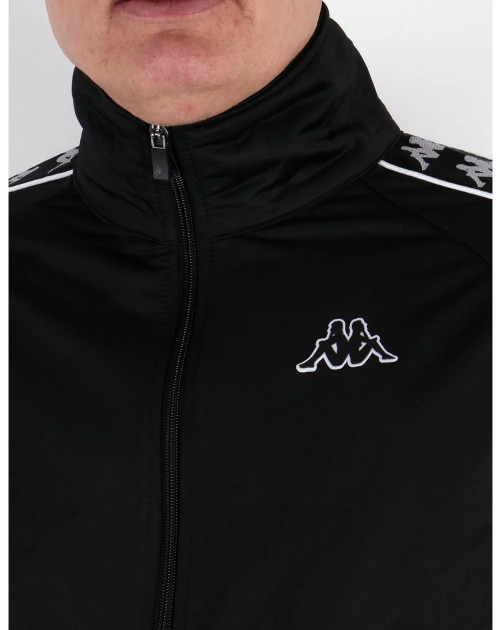 Robe Di Kappa Banda Track Top Black - Image 2