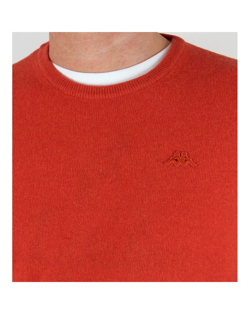 Robe Di Kappa Lambswool Crew Neck Jumper Apricot - Image 2