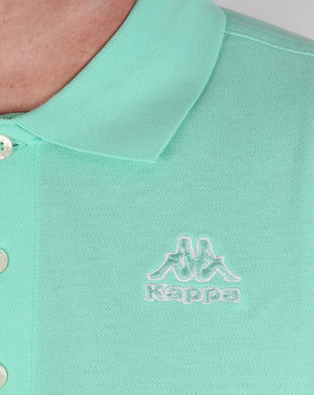 Robe di Kappa Omini Polo Shirt Light Green - Image 3