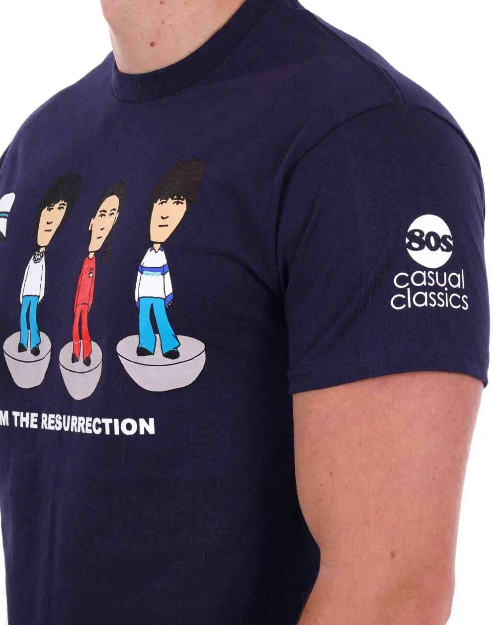Roses Table Football T-shirt Navy - Image 2