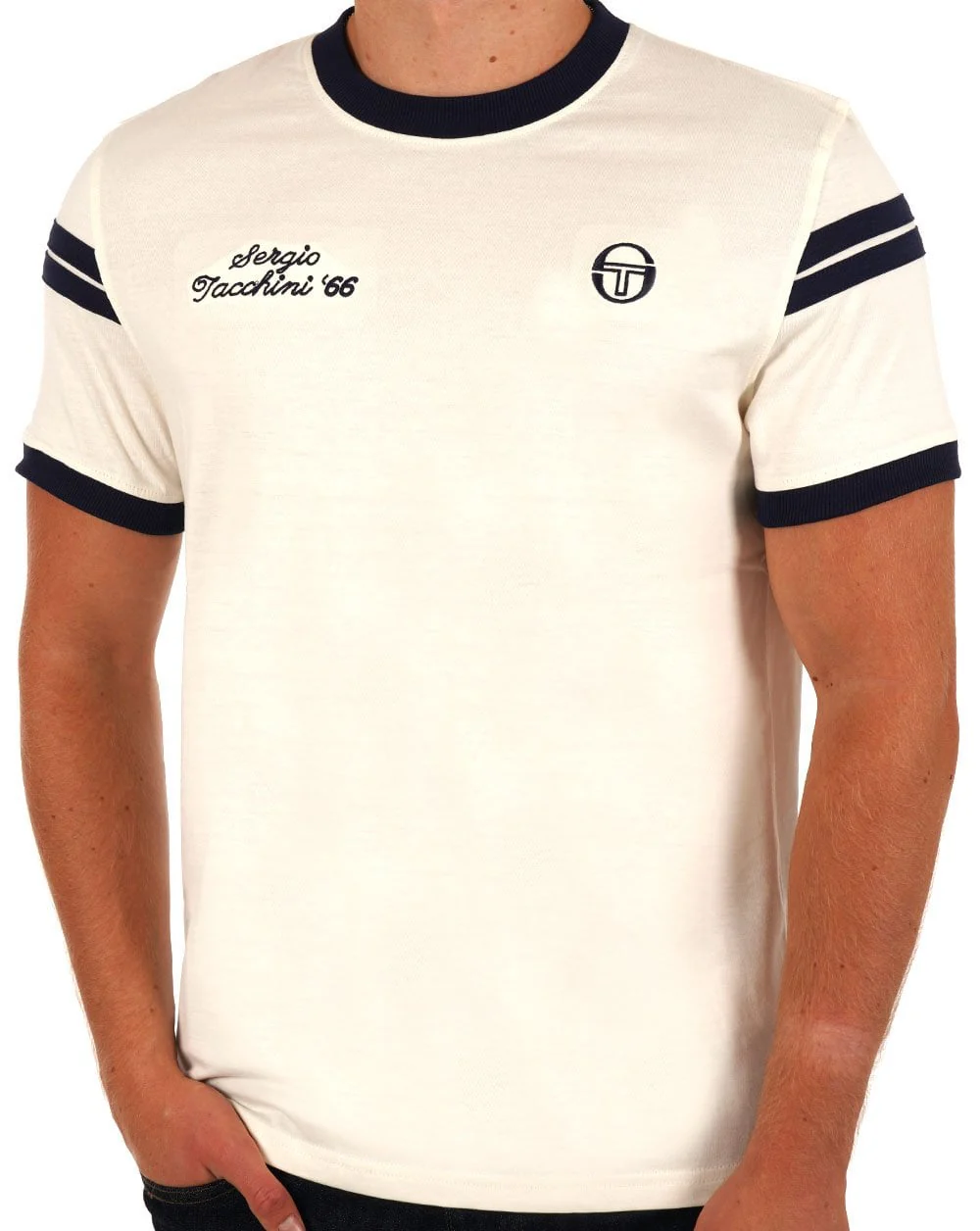 Sergio Tacchini Aless T Shirt Gardenia