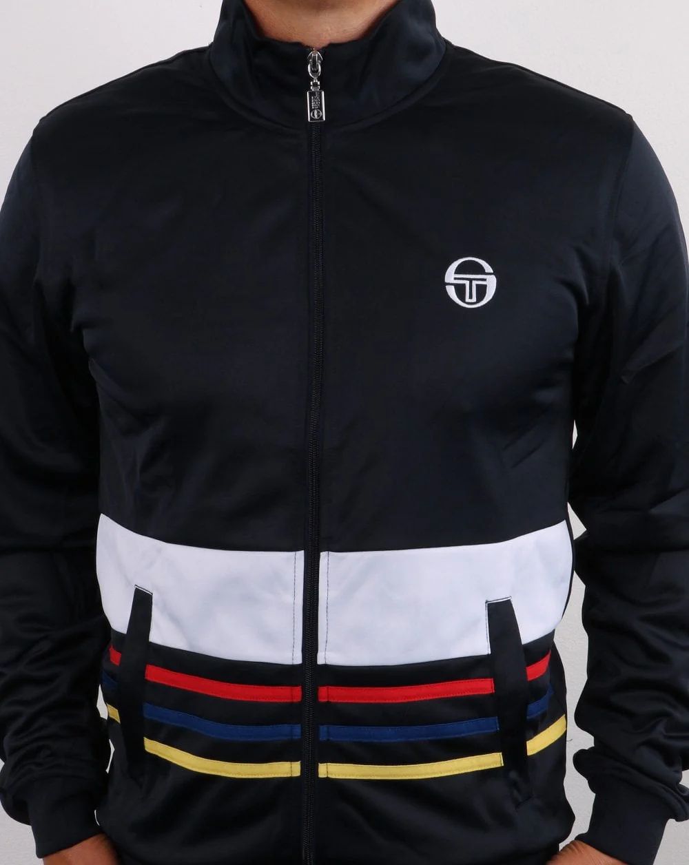 Sergio Tacchini Business Track Top Navy - Image 4