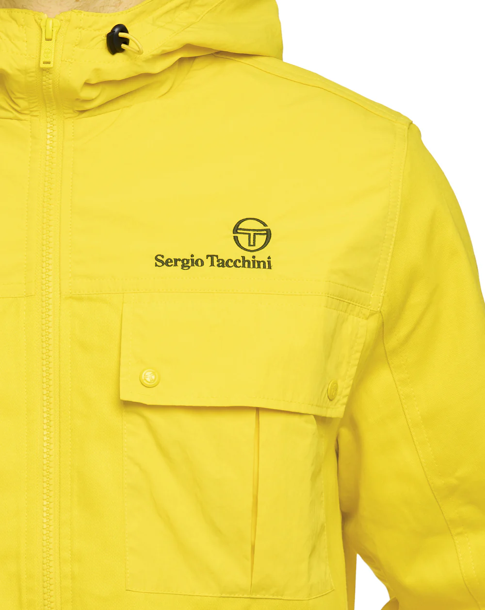 Sergio Tacchini Mixed Fabric Jacket Yellow - Image 5