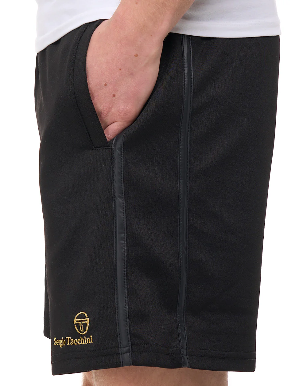 Sergio Tacchini Cassio Shorts Black - Image 3