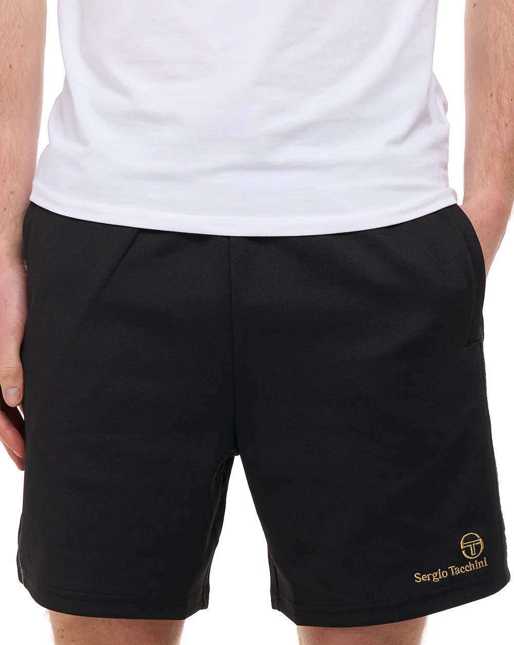Sergio Tacchini Cassio Shorts Black - Image 4