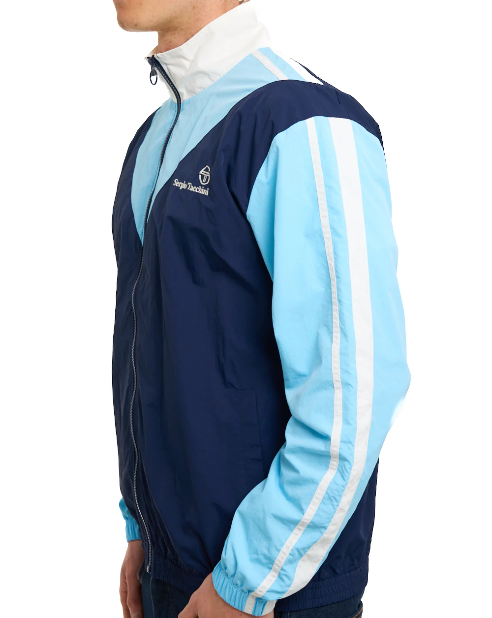 Sergio Tacchini Cortese Track Jacket Blue - Image 3