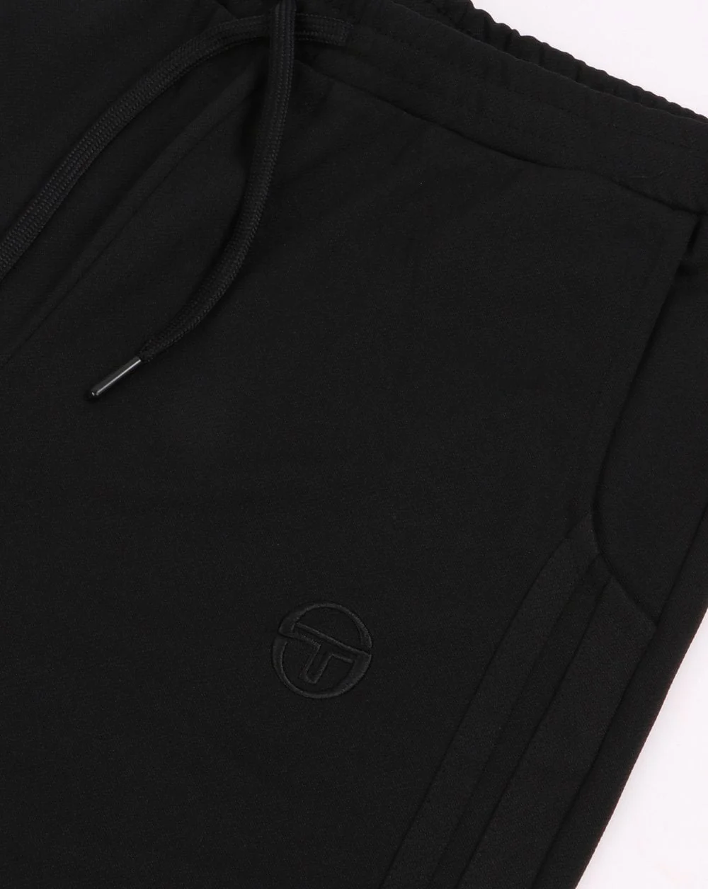 Sergio Tacchini Cuffed Track Pants Blackout - Image 4