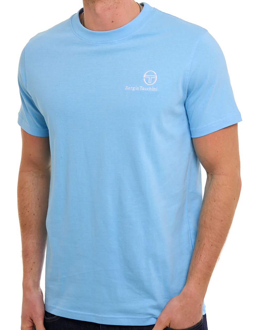 Sergio Tacchini Felton T Shirt Baltic Sea - Image 2