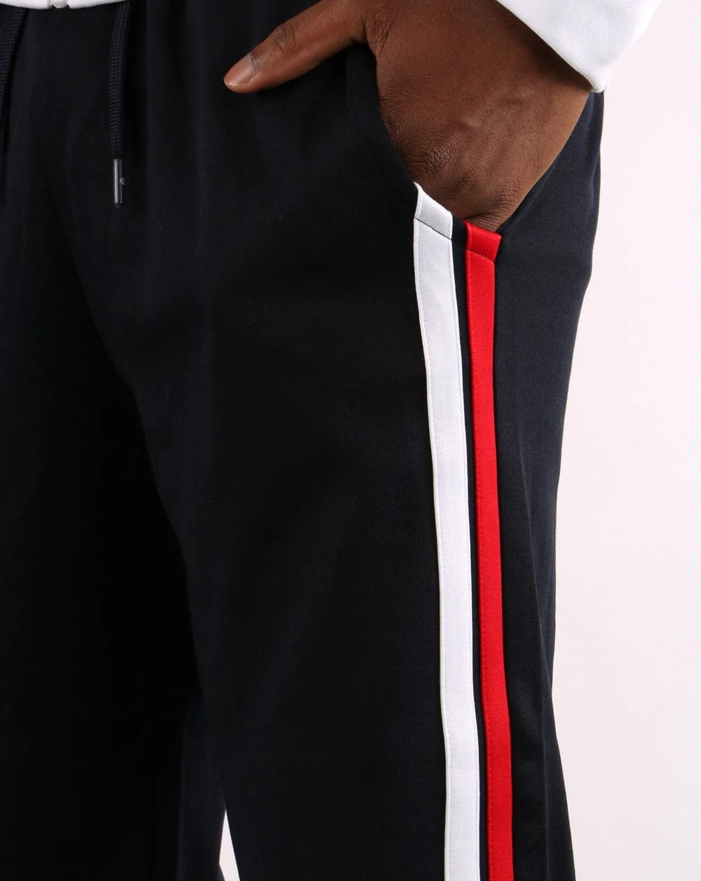Sergio Tacchini Ghibli Full Tracksuit Navy/Red/White - Image 6