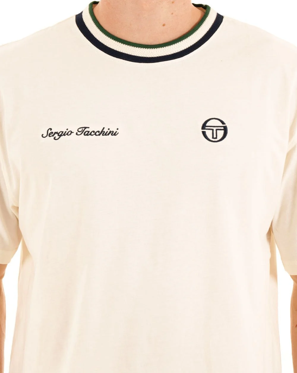 Sergio Tacchini Gobarto T Shirt Gardenia