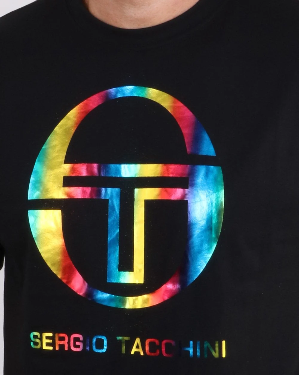 Sergio Tacchini Iberis T-shirt Black/multicolour - Image 2