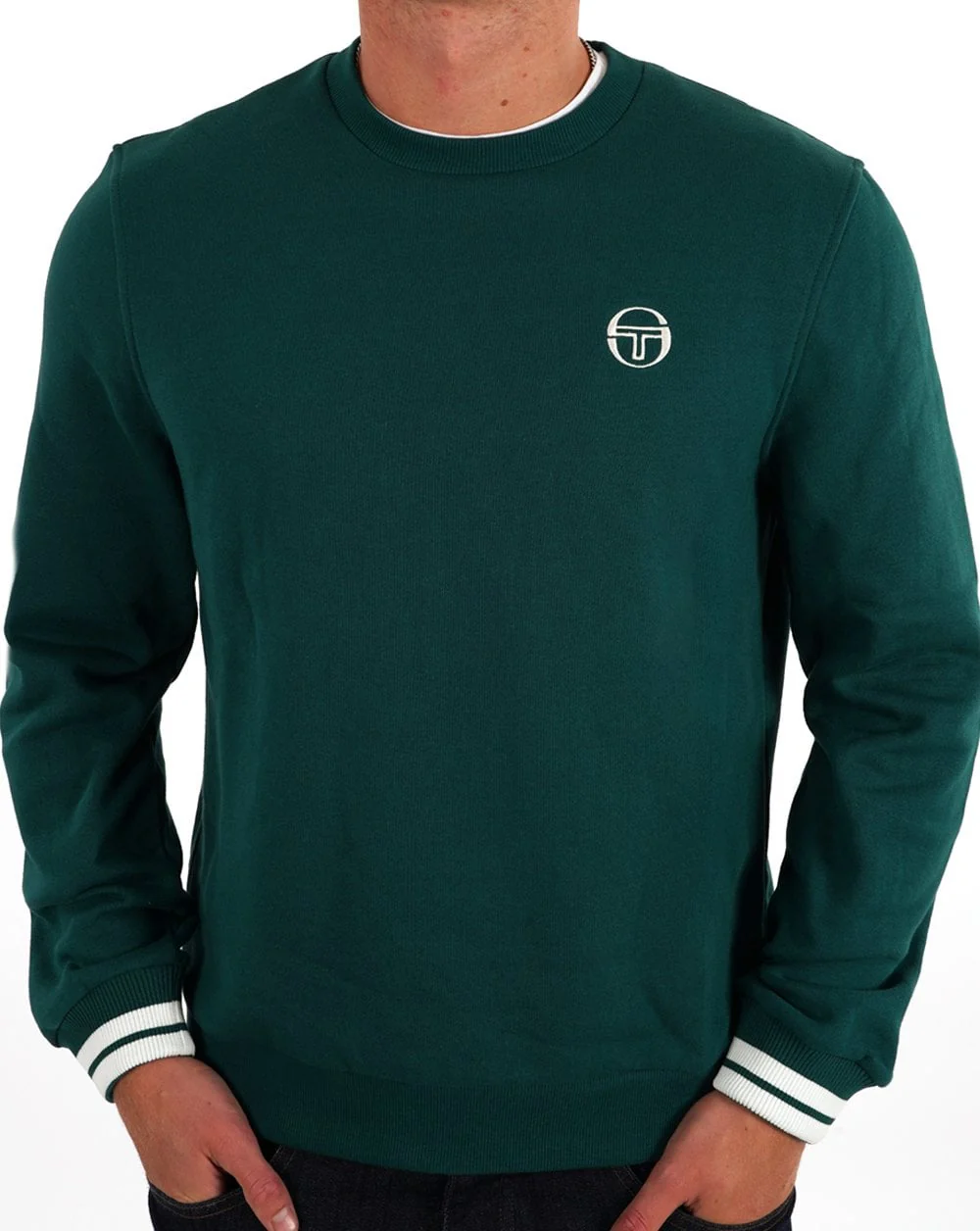 Sergio Tacchini Logo Sweat Green