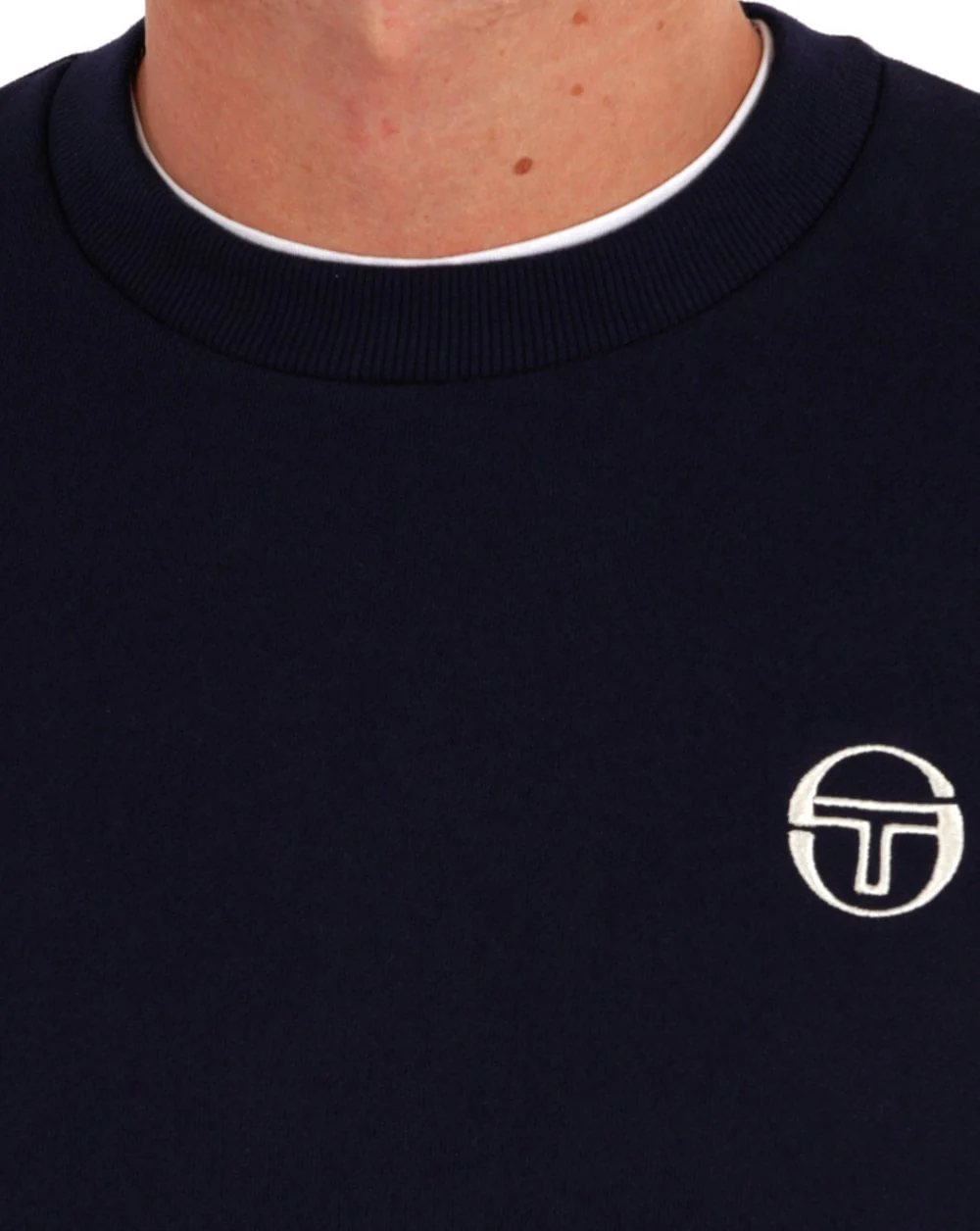 Sergio Tacchini Logo Sweat Navy - Image 2