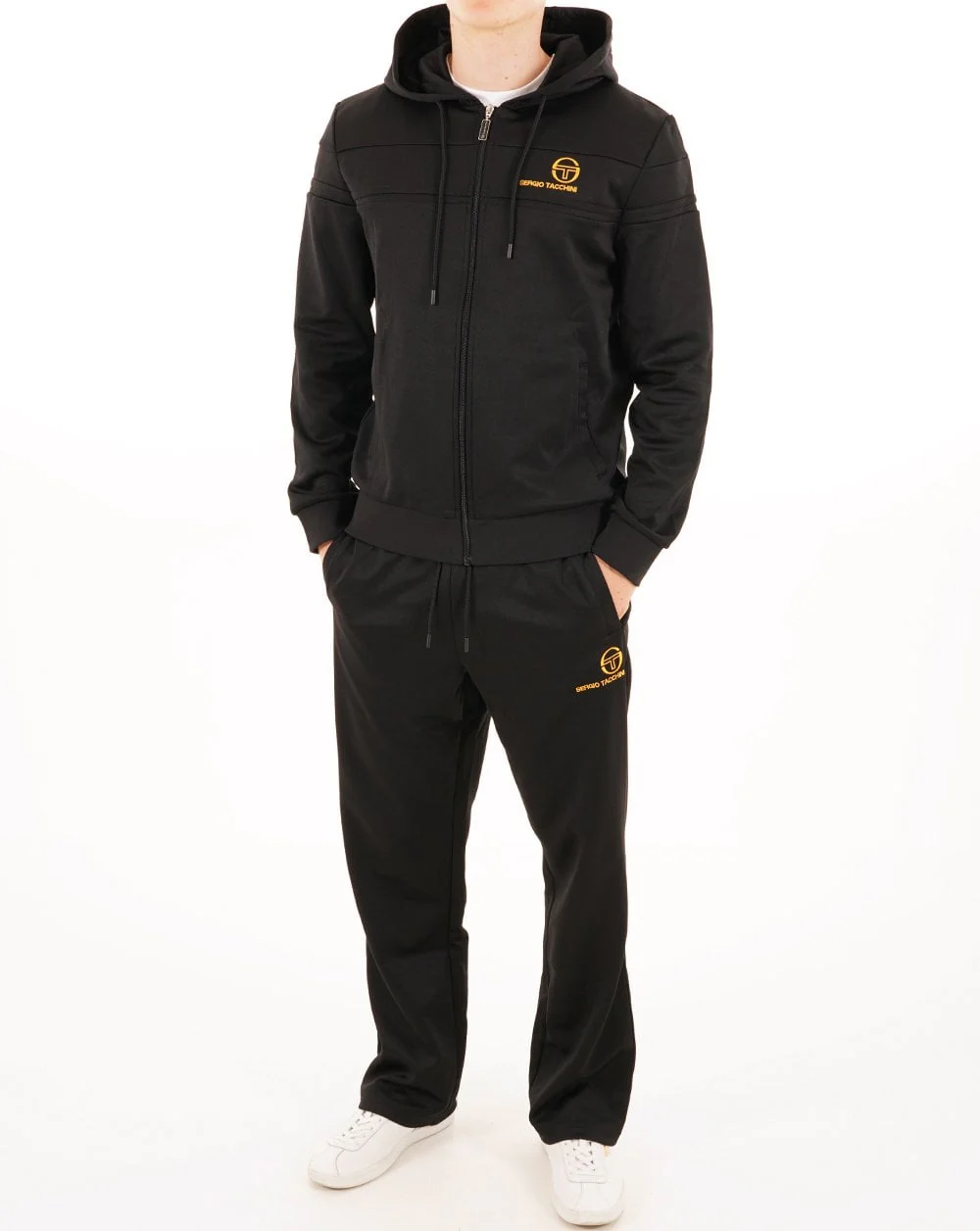 Sergio Tacchini Masters Straight Leg Track Pant Black - Image 3