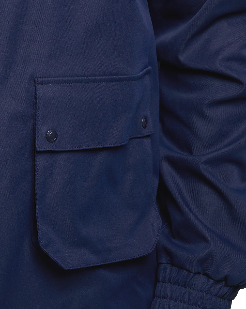 Sergio Tacchini Hooded Casual Jacket Navy Blue - Image 5
