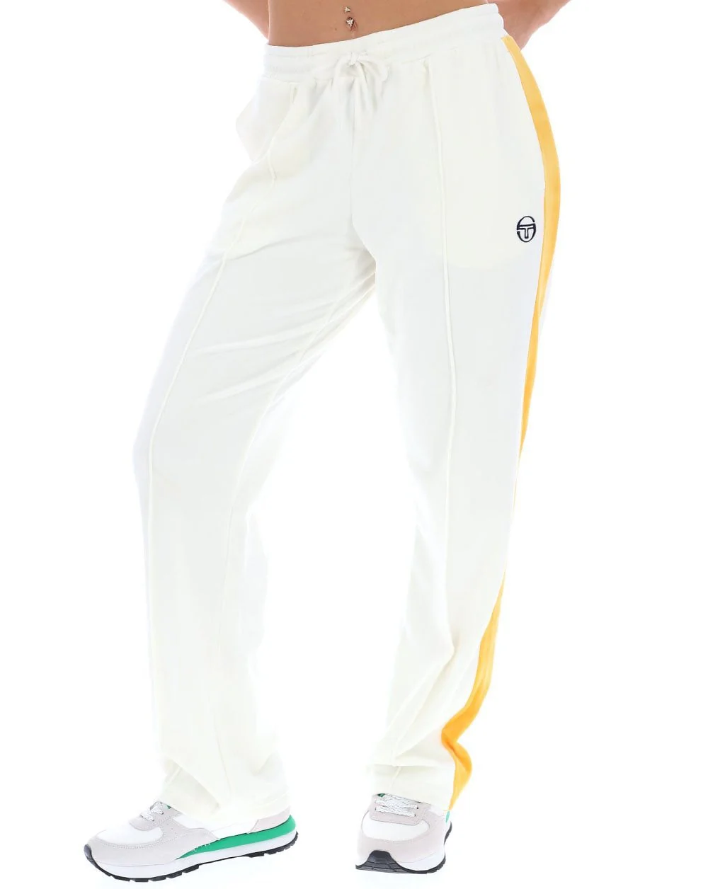 Sergio Tacchini Miss Carlotta Track Pants Gardenia - Image 2