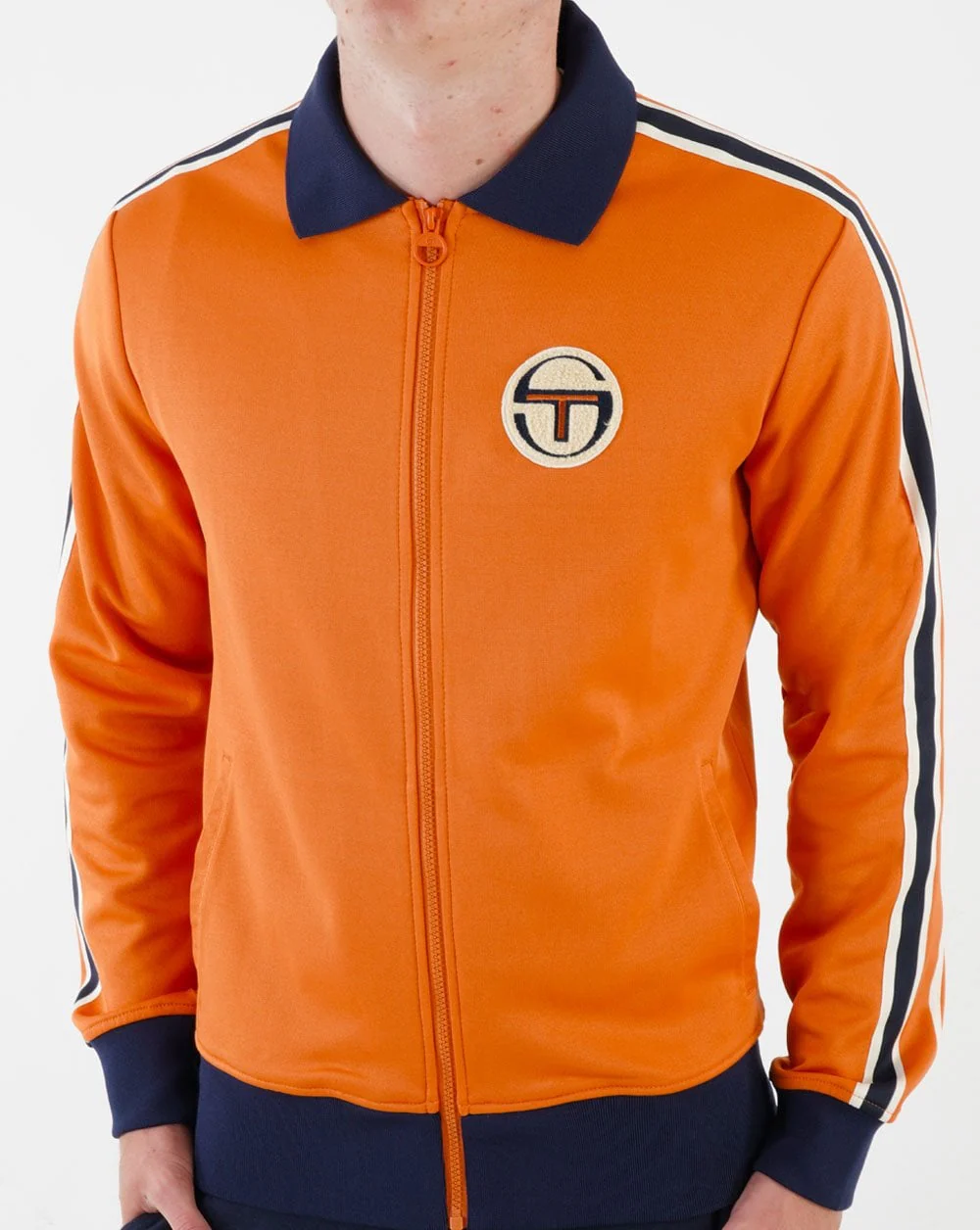 Sergio Tacchini Monte Track Top Apricot
