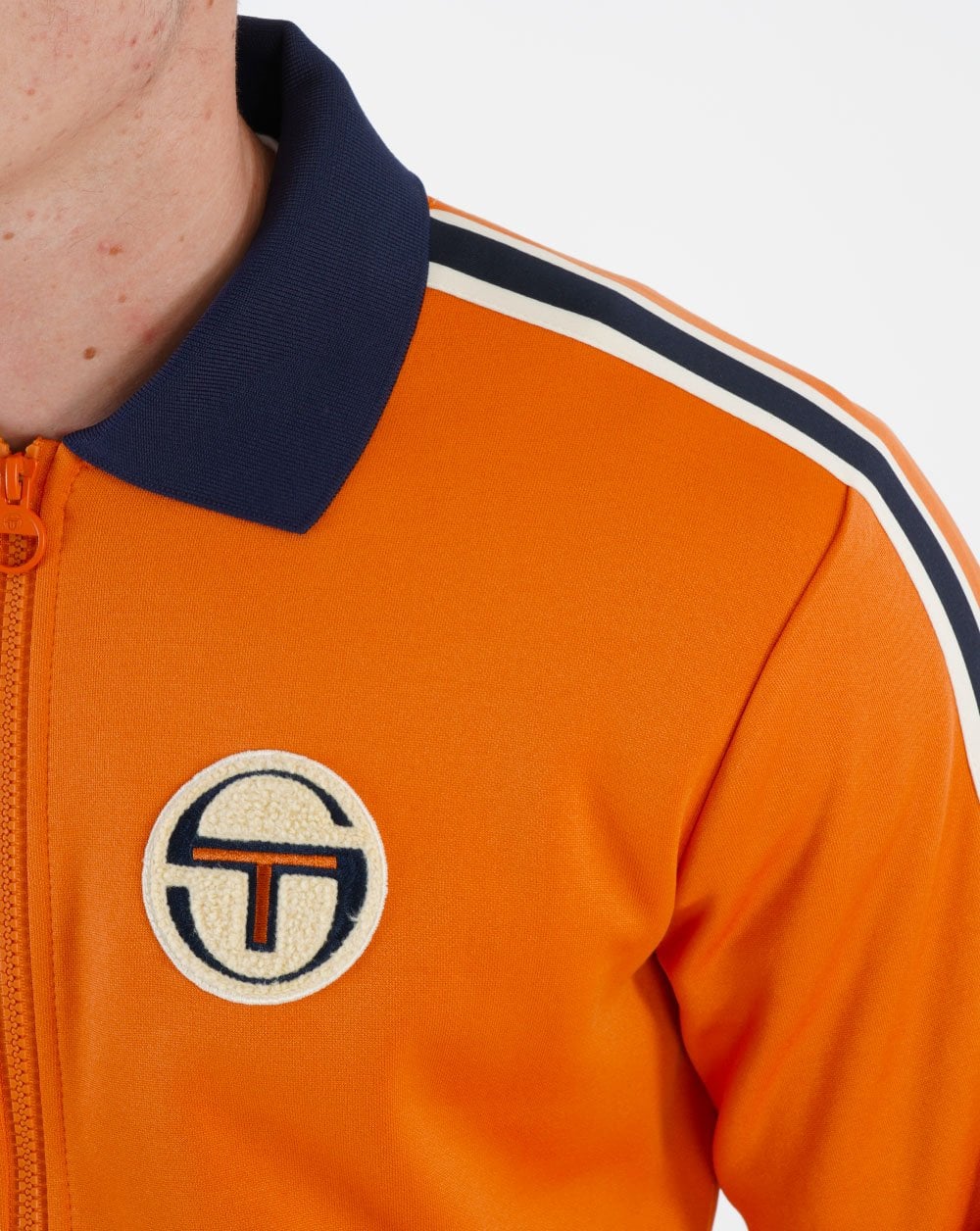 Sergio Tacchini Monte Track Top Apricot - Image 2
