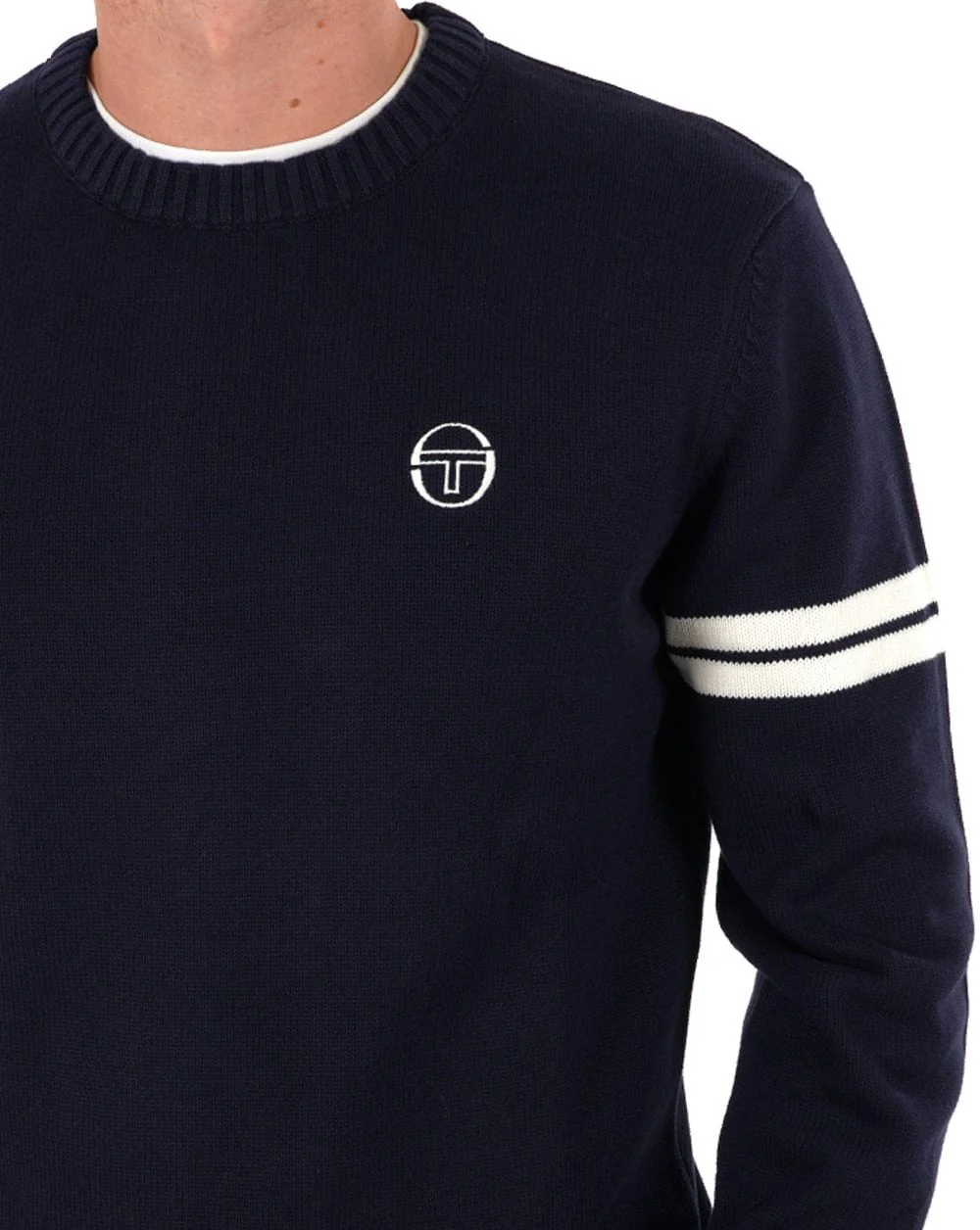 Sergio Tacchini New Orion Knit Navy - Image 2