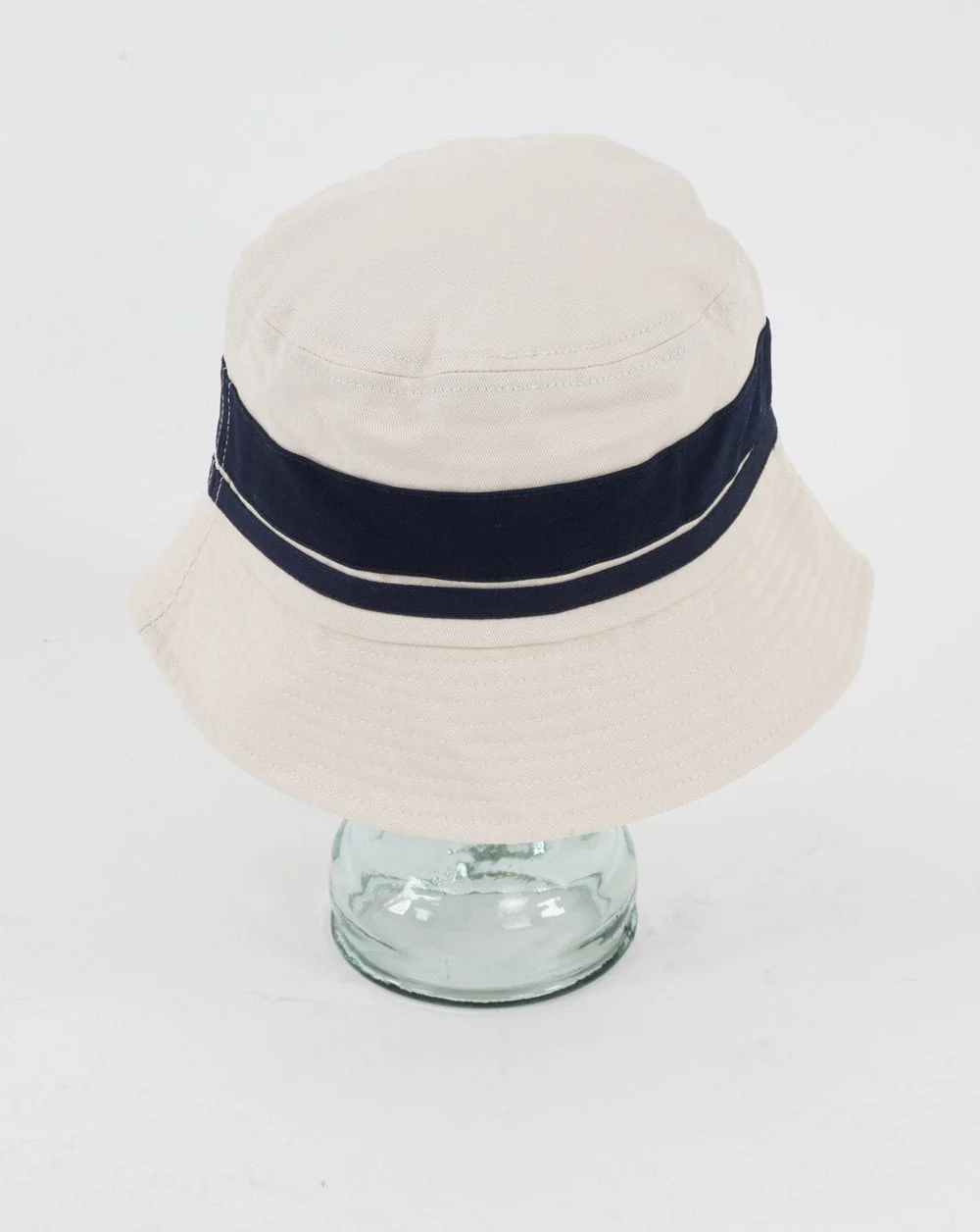 Sergio Tacchini Newsford Bucket Hat Buttercream/Navy Blue - Image 3