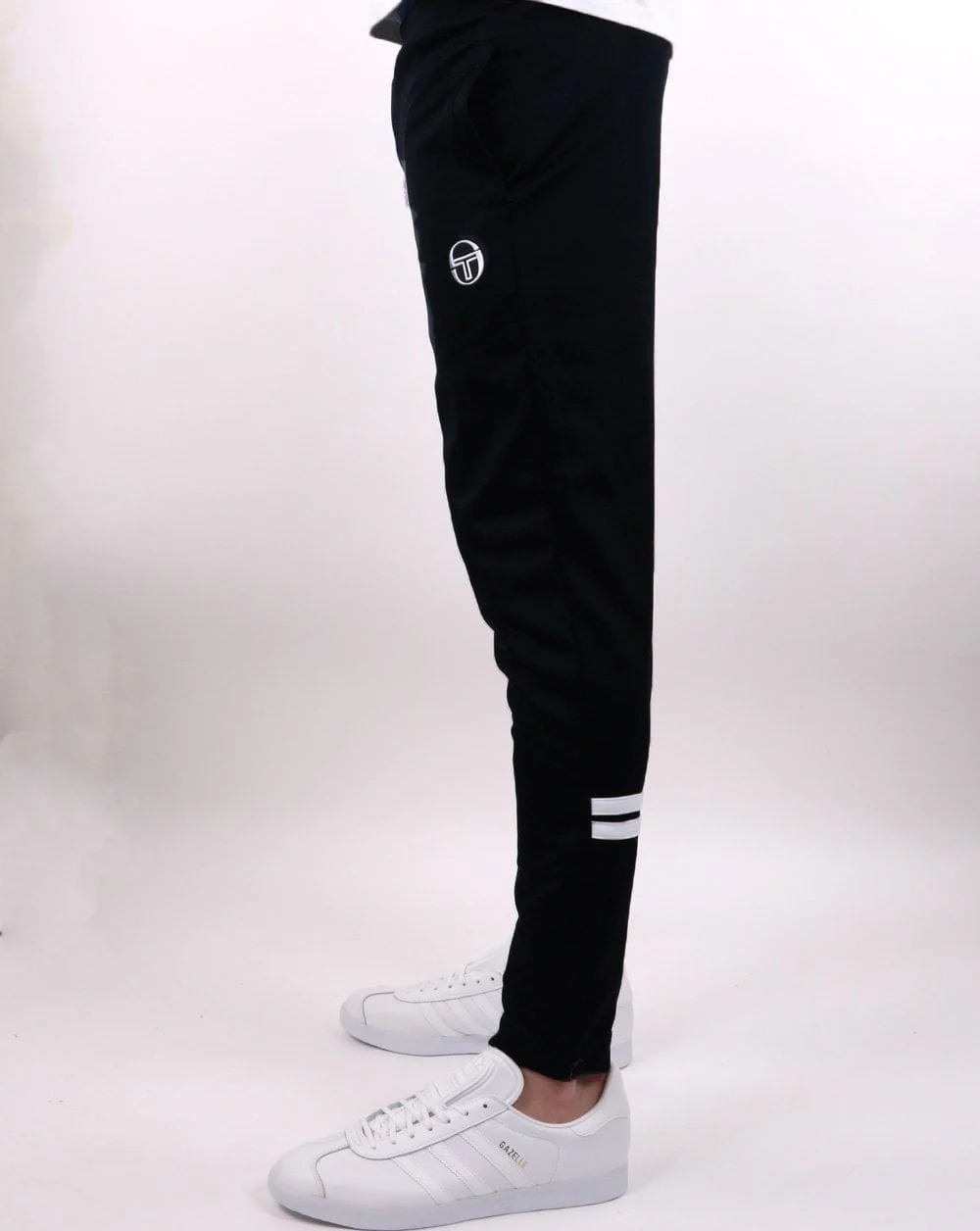Sergio Tacchini Orion Slim Fit Track Pant Black - Image 2