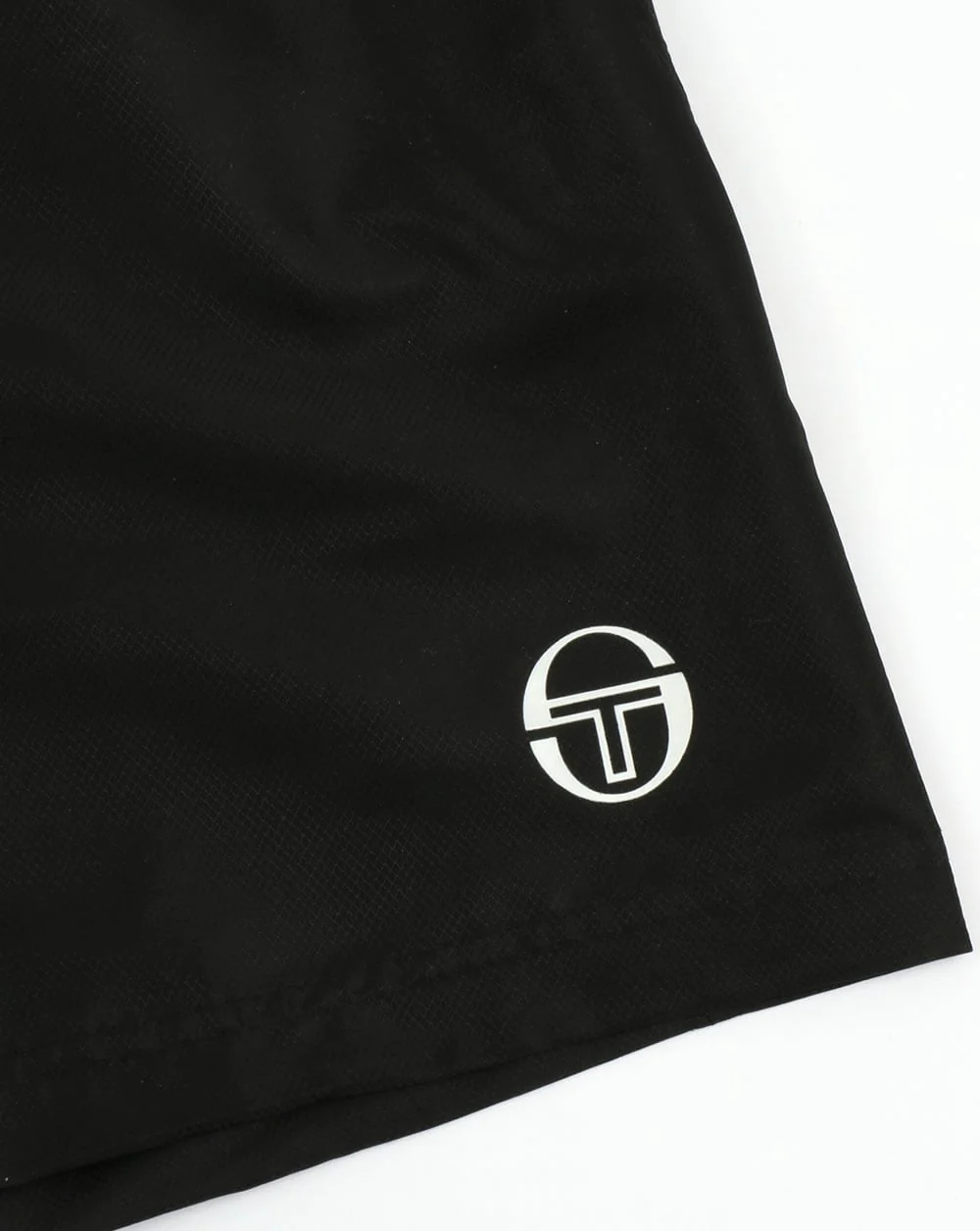 Sergio Tacchini Rob Shorts Black/White - Image 2