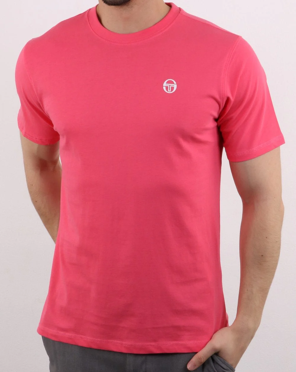 Sergio Tacchini Run T Shirt Pink - Image 2