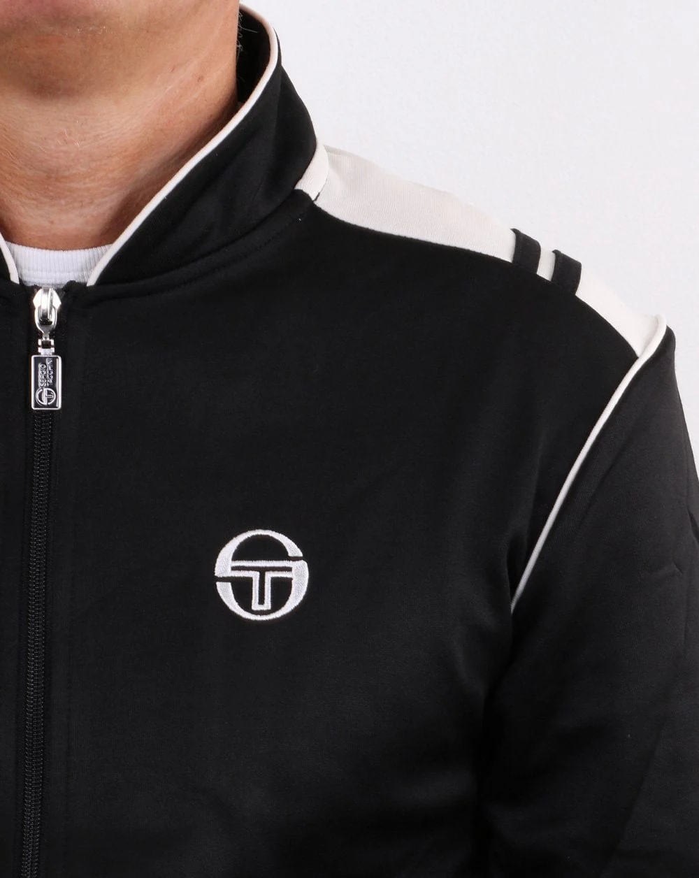 Sergio Tacchini Sammy Track Top Black - Image 3
