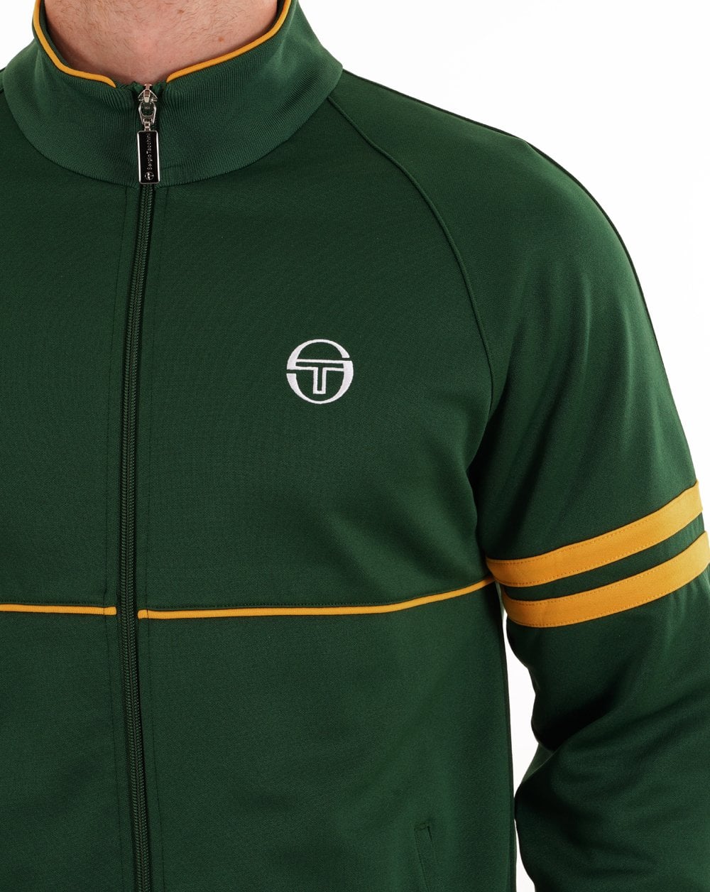Sergio Tacchini Star Track Top Green/Gold - Image 3