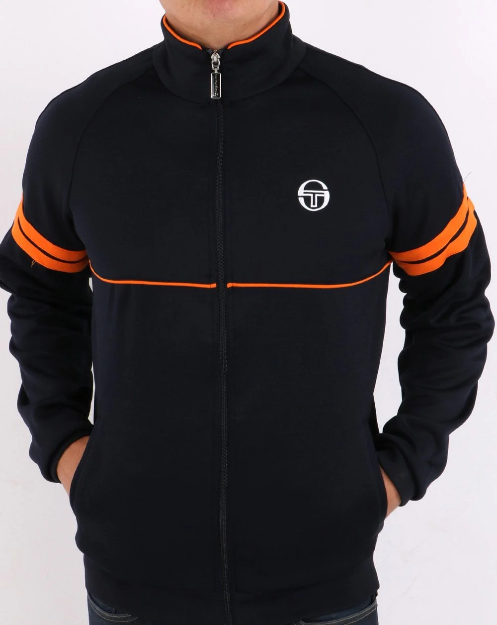 Sergio Tacchini Star Track Top Navy/Orange
