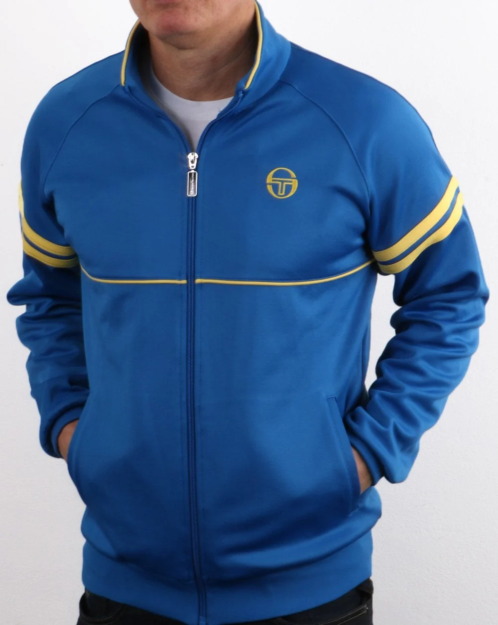 Sergio Tacchini Star Track Top Royal/yellow - Image 2