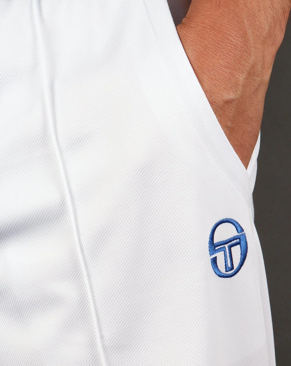 Sergio Tacchini Tamarindo Track Bottoms White - Image 2