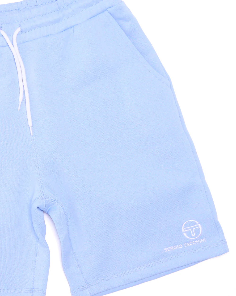 Sergio Tacchini Lounge Sweat Shorts Clear Sky - Image 2