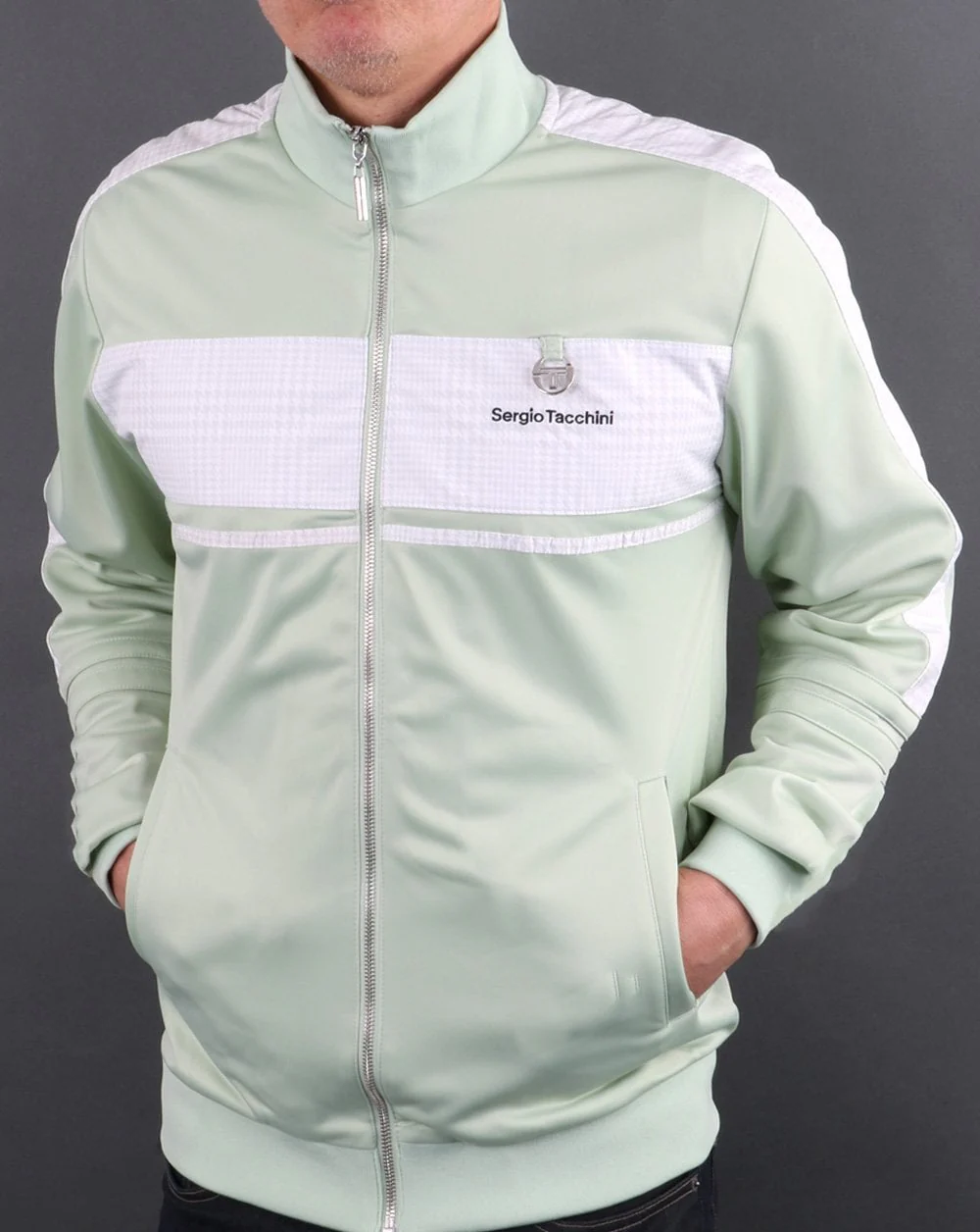 Sergio Tacchini Viletta Track Jacket Linen Green