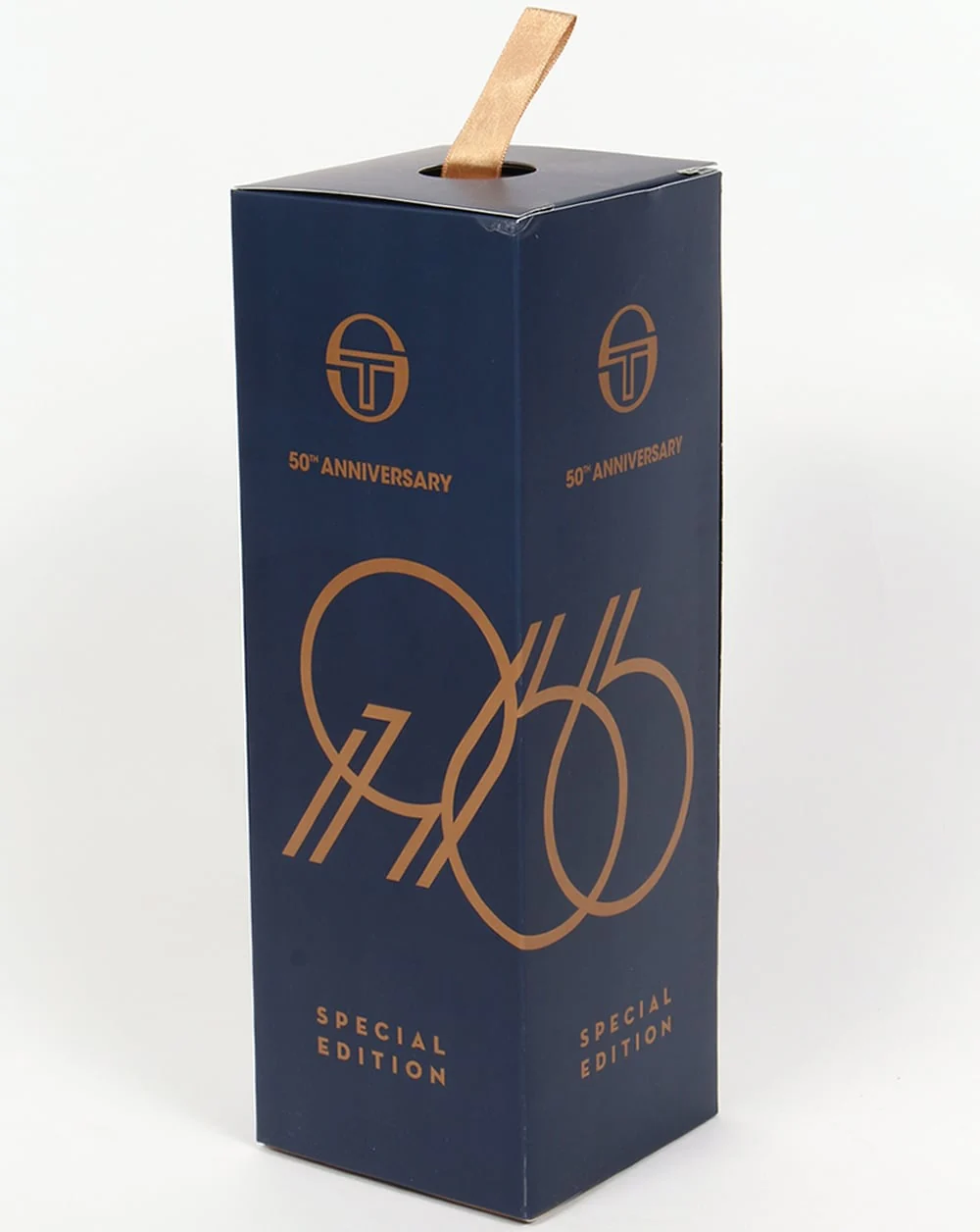 Sergio Tacchini Young Line 50th Anniversary Polo Shirt Navy/Ivory - Image 4