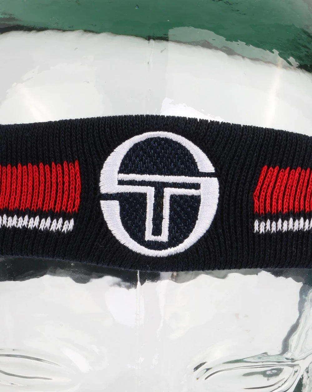 Sergio Tacchini Young Line Headband Navy/white/red - Image 2