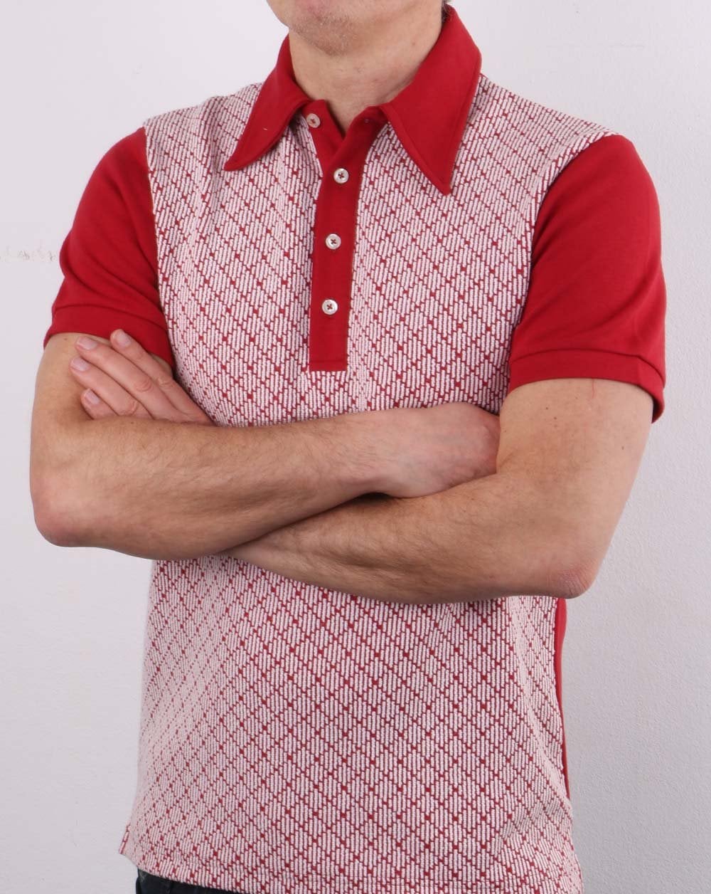 Ska & Soul Vintage Soul Boy Polo Red - Image 2