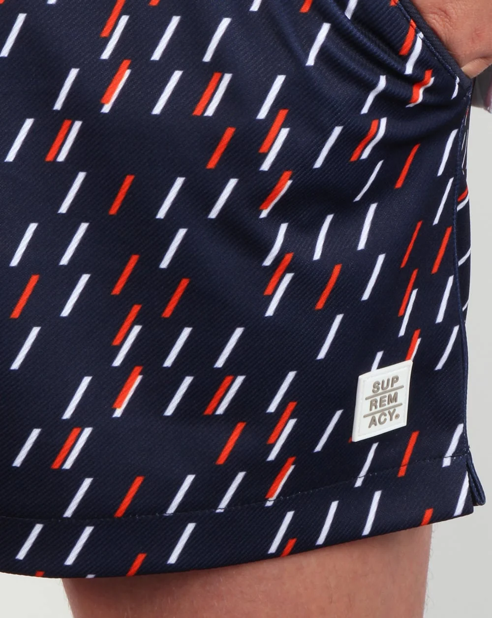 Supremacy Edgar Tennis Shorts Navy - Image 3