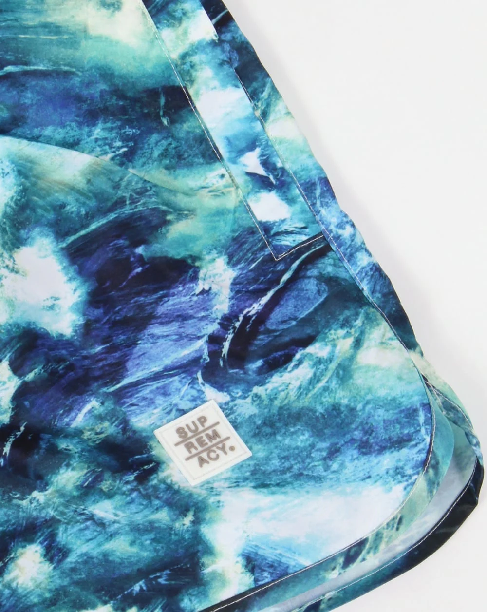 Supremacy Rush Swim Shorts Aqua Blue - Image 2