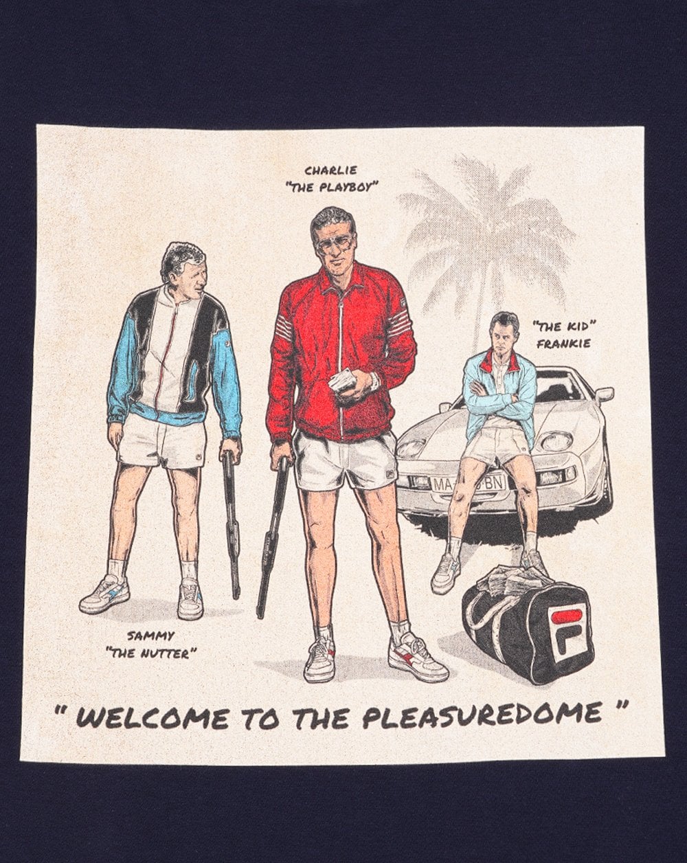 The Business Pleasuredome T Shirt Navy - Image 2