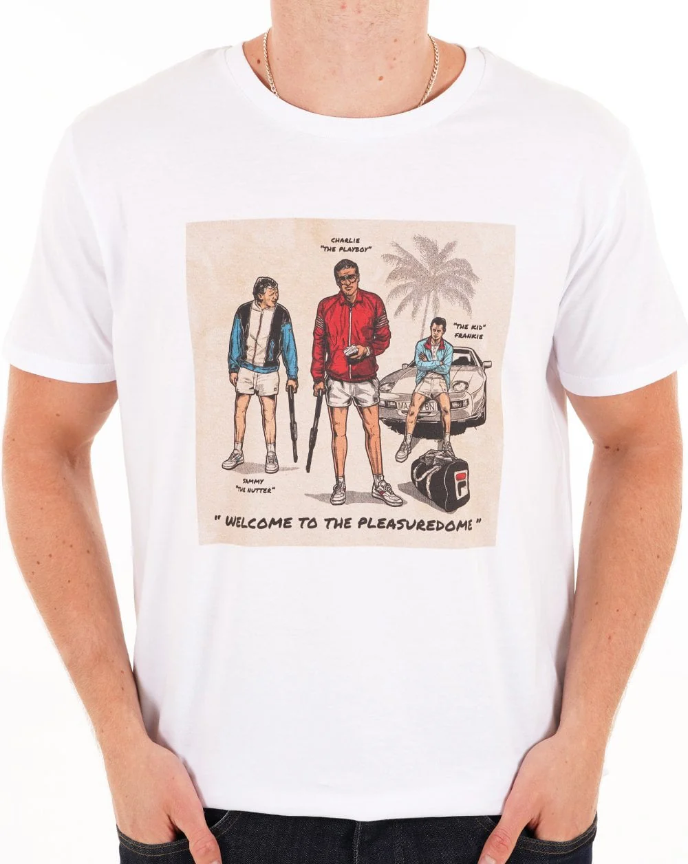 The Business Pleasuredome T Shirt White - Image 2