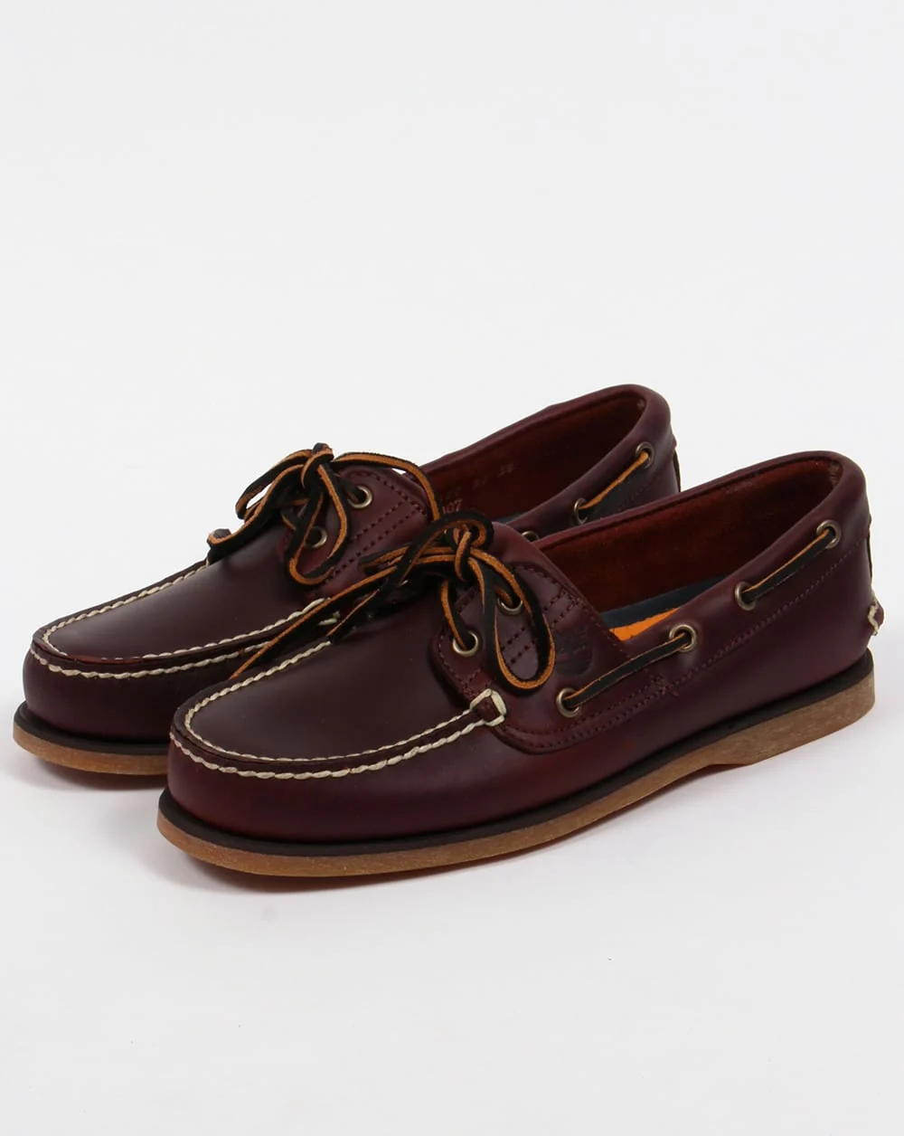 Timberland 2-Eye Classic Boat Shoes Rootbeer