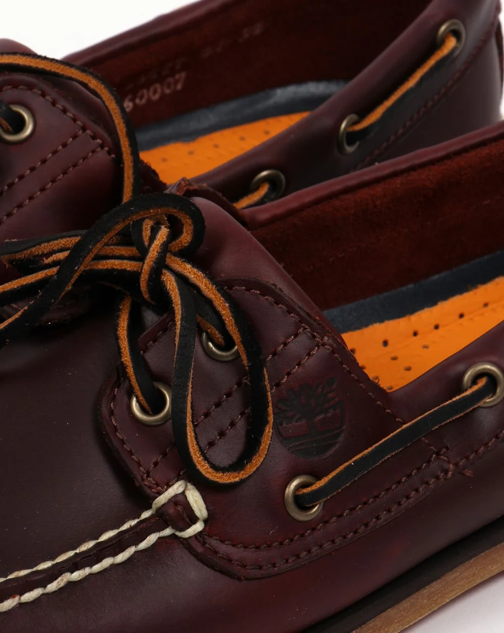 Timberland 2-Eye Classic Boat Shoes Rootbeer - Image 2