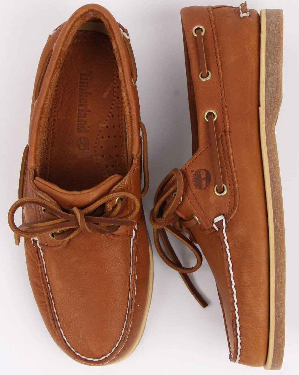 Timberland Classic Boat 2 Eye Shoe Tan - Image 2