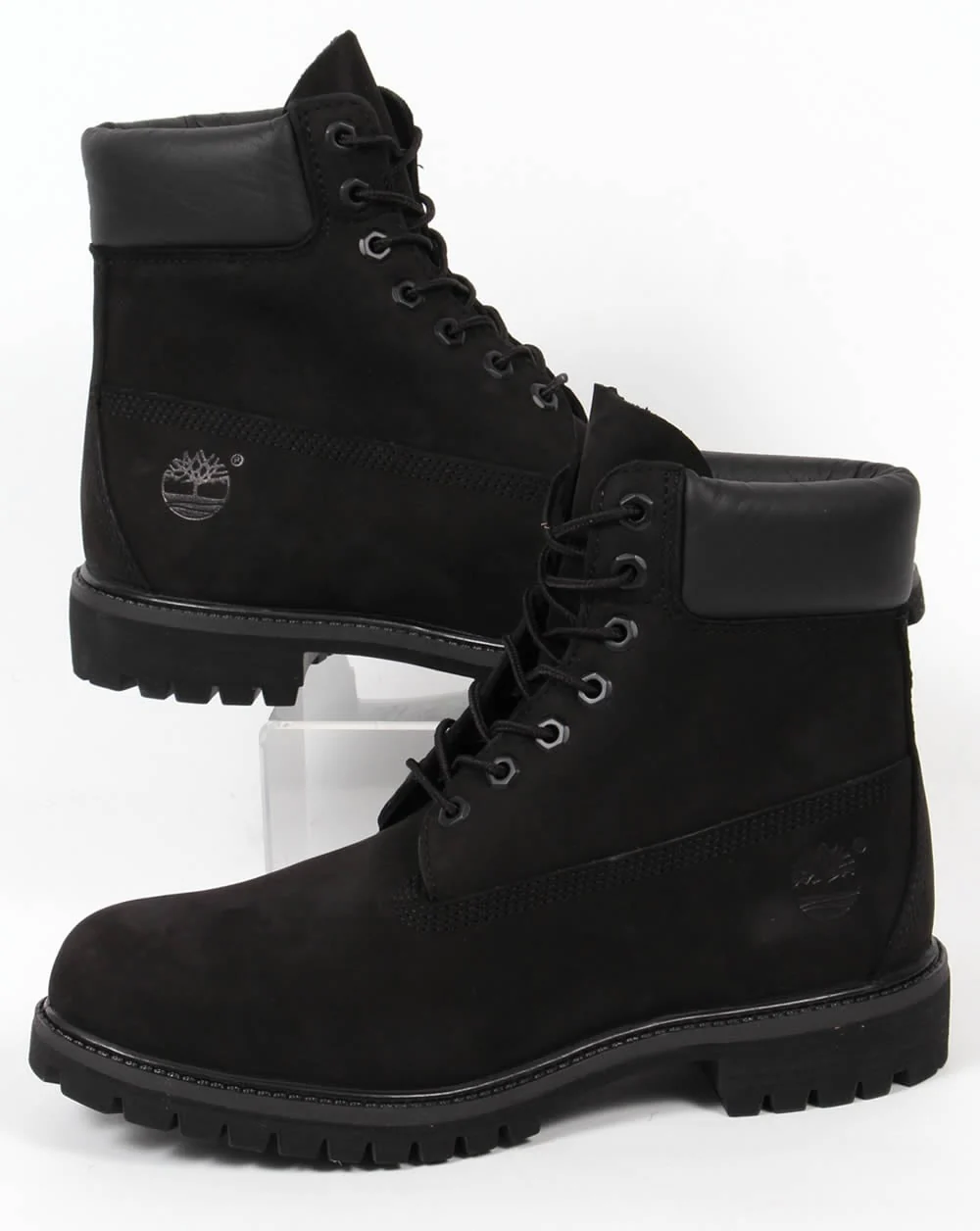 Timberland Icon 6 Inch Premium Boots Black Nubuck